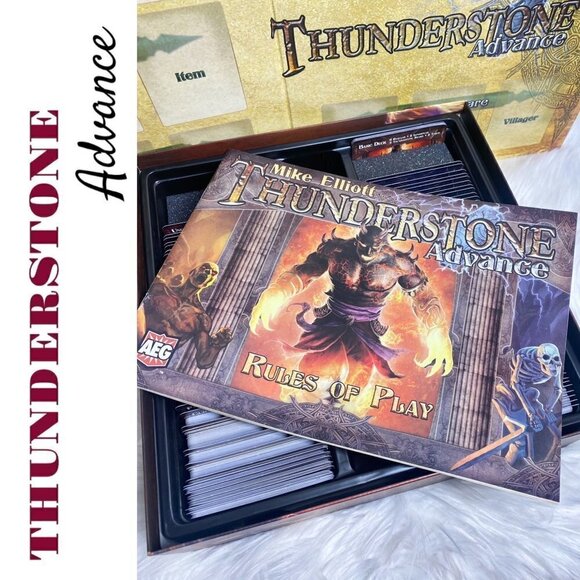 THUNDERSTONE ADVANCE TOWERS OF RUIN MIKE ELLIOTT AEG 2012 Deck Building Game - Picture 8 of 10